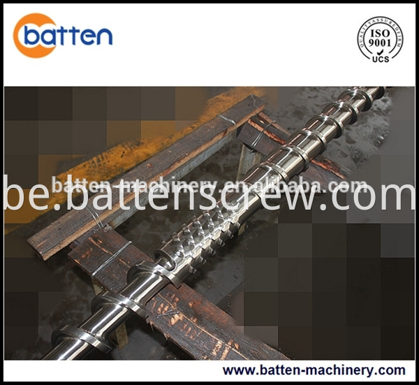 PP/PE Flankes Granulate адна пластыкавы экстрадэр шруба